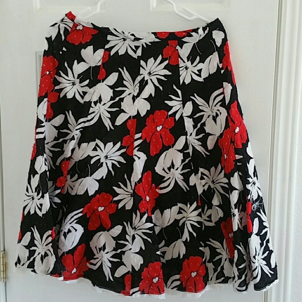 Floral skirt