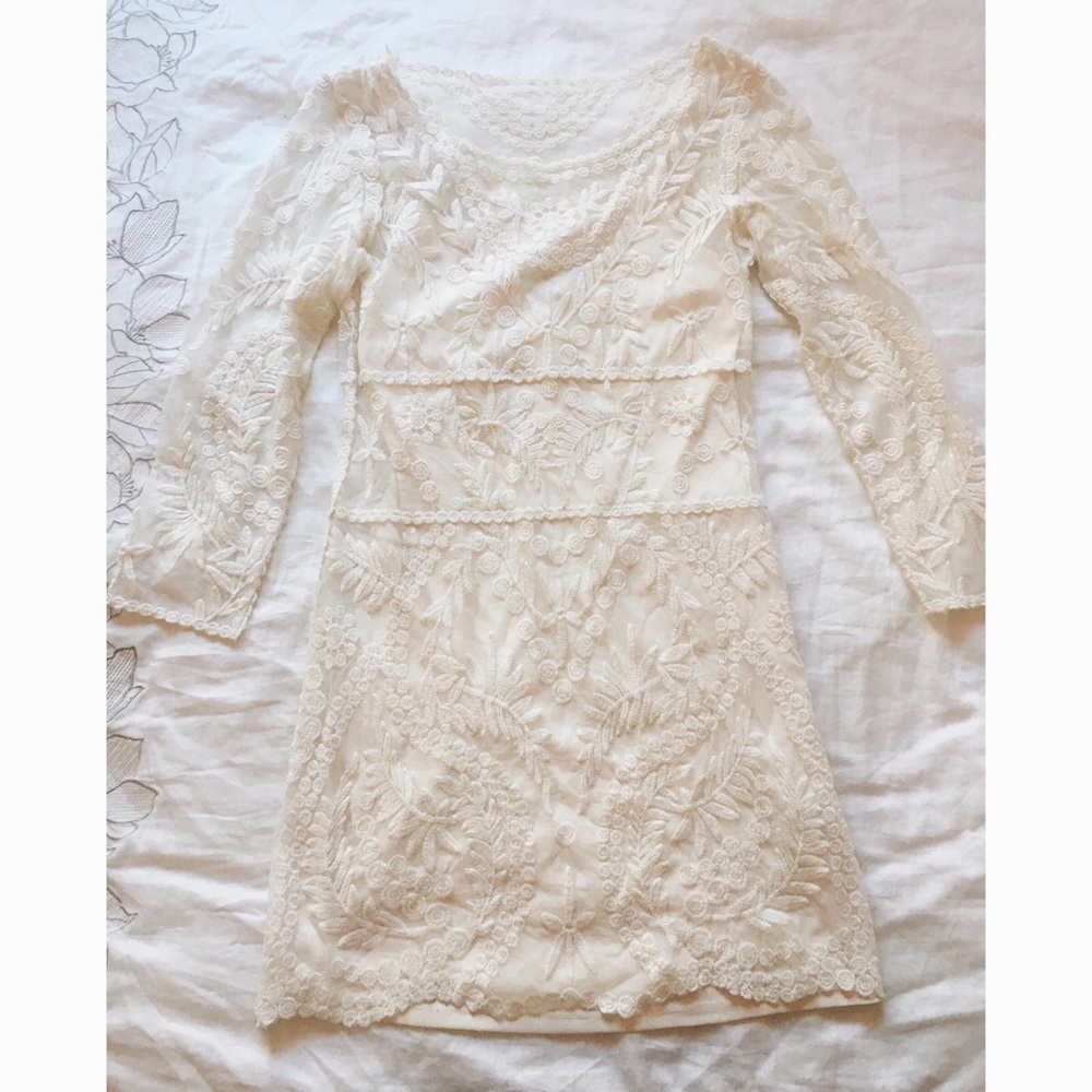 Express Embroidered Dress