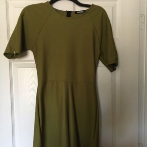 Green Romper w/ zipper details