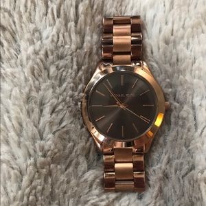 Rose Gold Michael Kors Watch