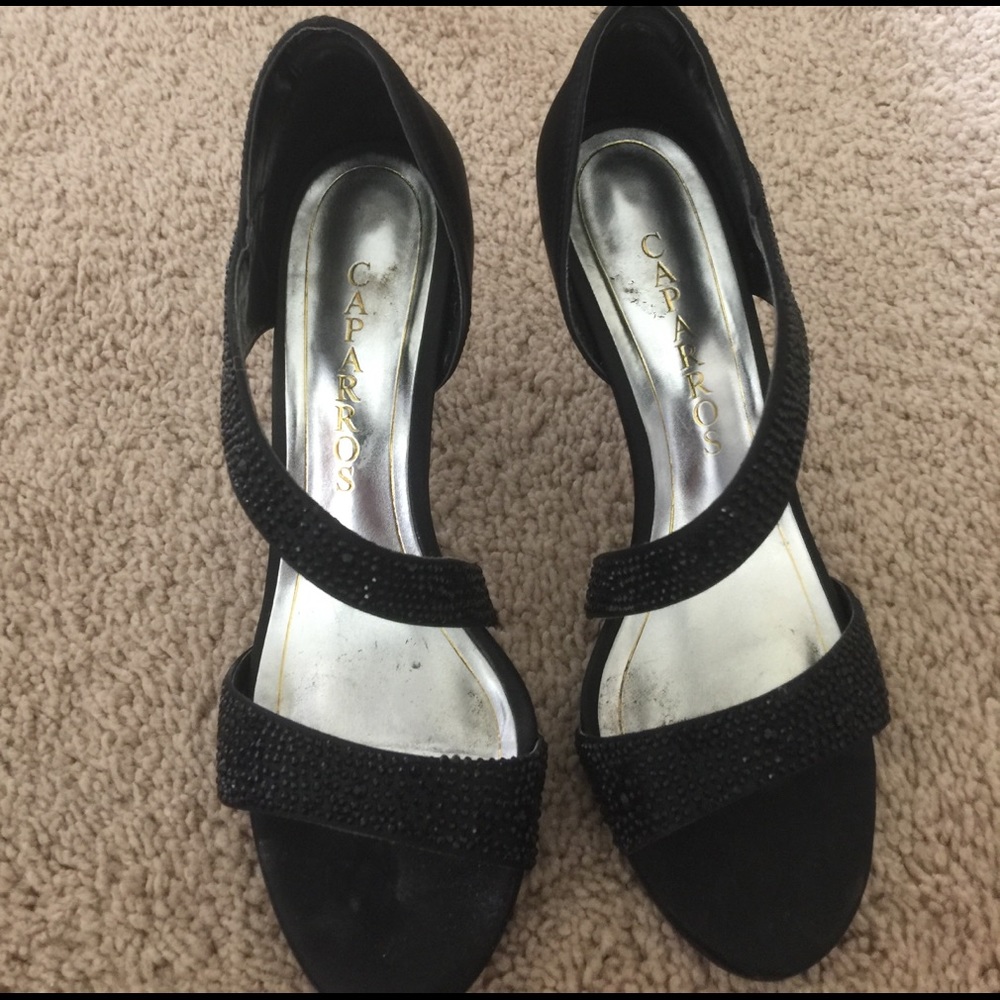 Black dressy sandals