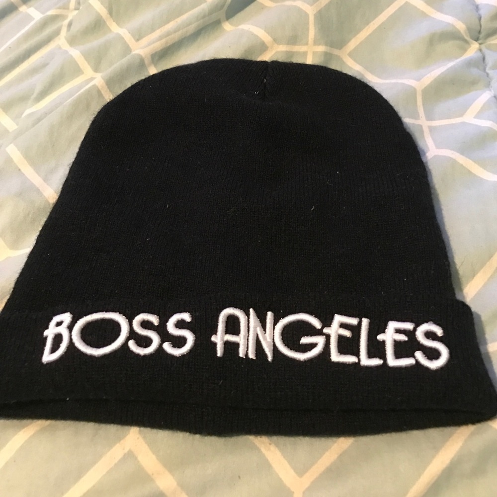 Black beanie