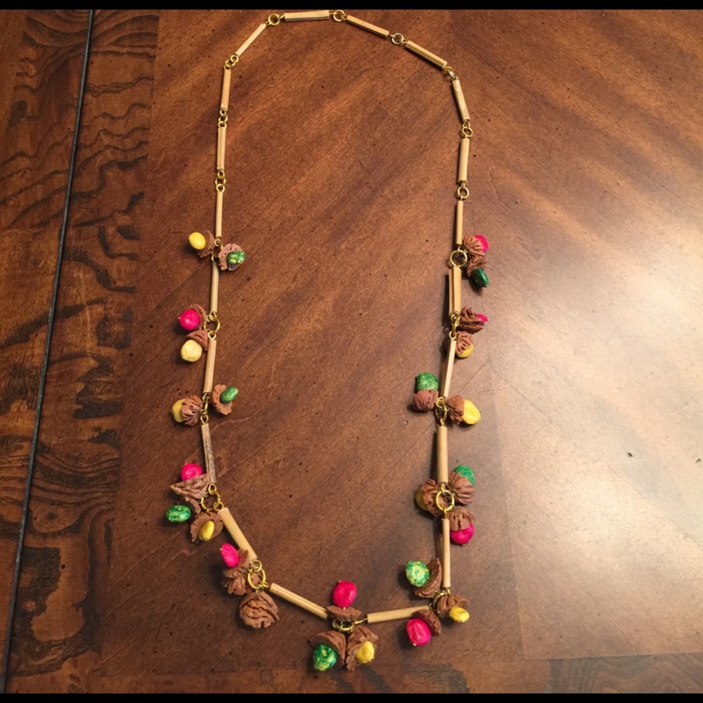 Wood necklace
