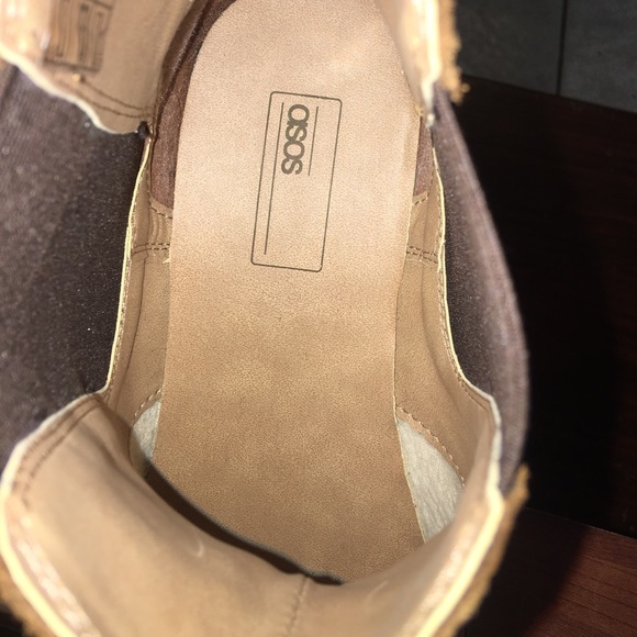 ASOS Brown suede Chelsea boots - Picture 6 of 7