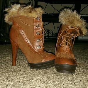 Ankle Length Fur Boots