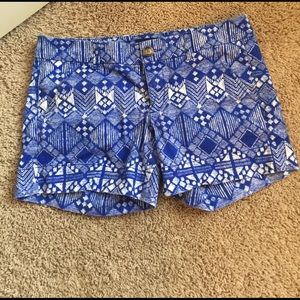 American eagle tribal print shorts