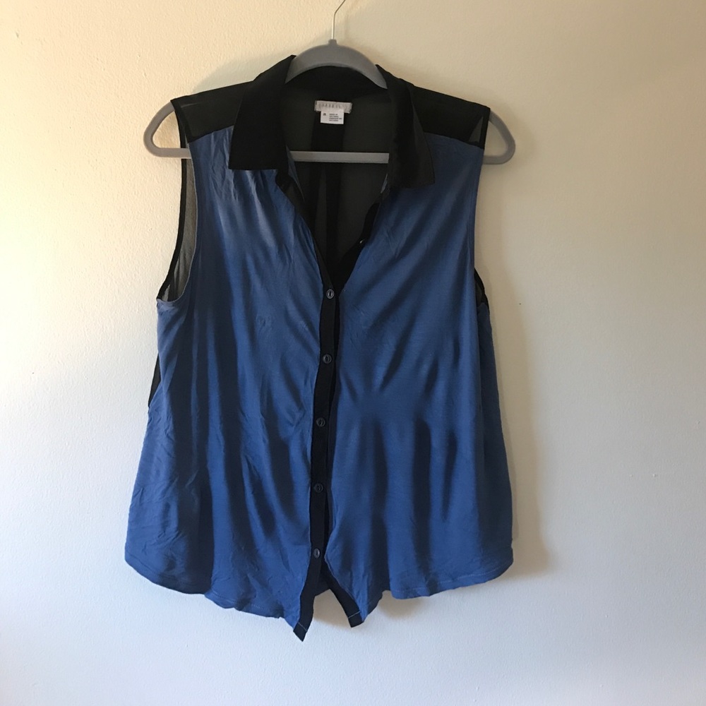 💠Black and blue tank💠