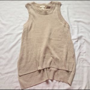 Cream tank top sweater (women)