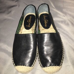 Sam Edelman Slip on Leather Espadrilles