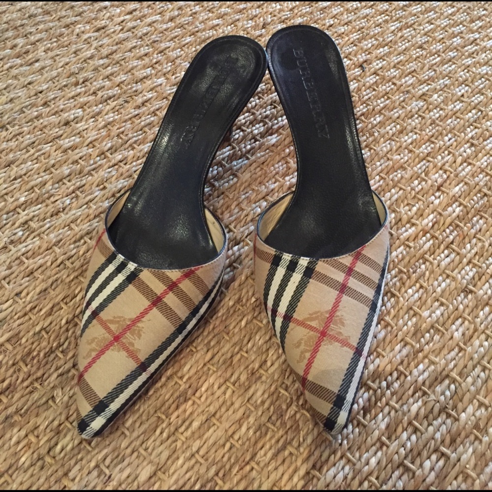 Burberry mules
