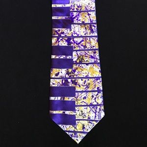 Original hand painted necktie