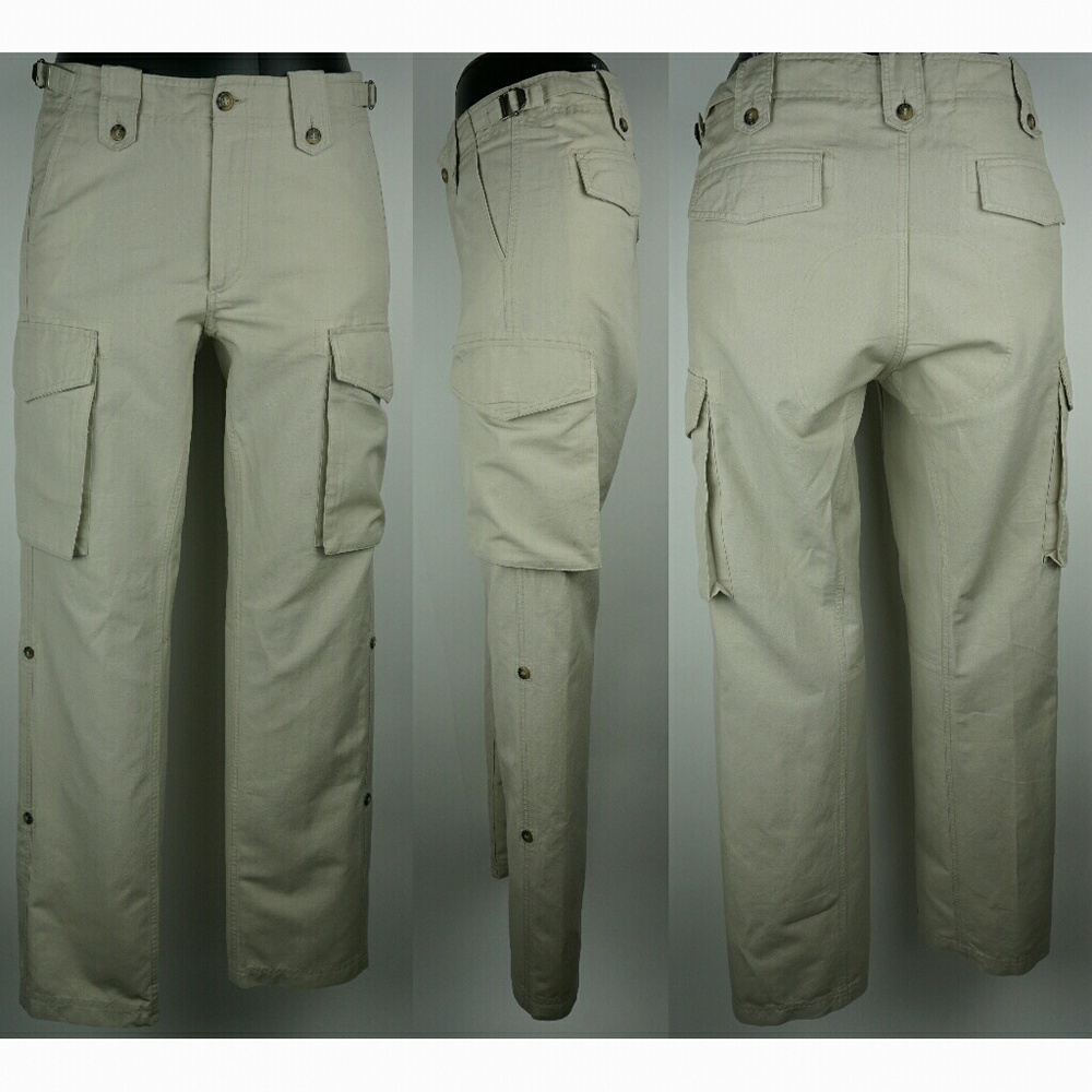 Men's Burberry Summer Cargo Pants.