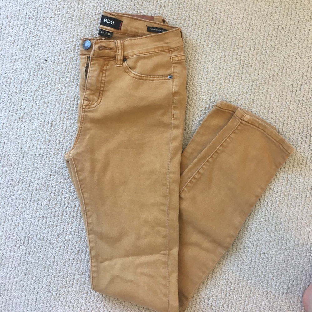 Urban outfitters high rise cigarette ankle pants