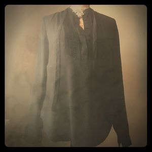 Ann Taylor blouse tunic blouse