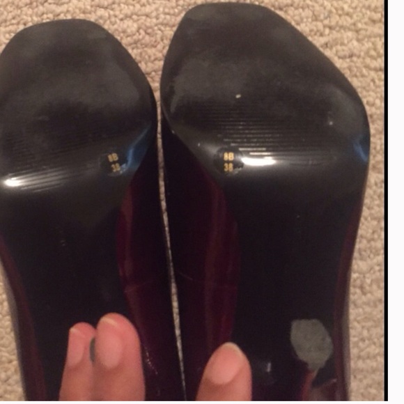 BCBG :: Dark Ruby Red Slippers - Picture 3 of 7