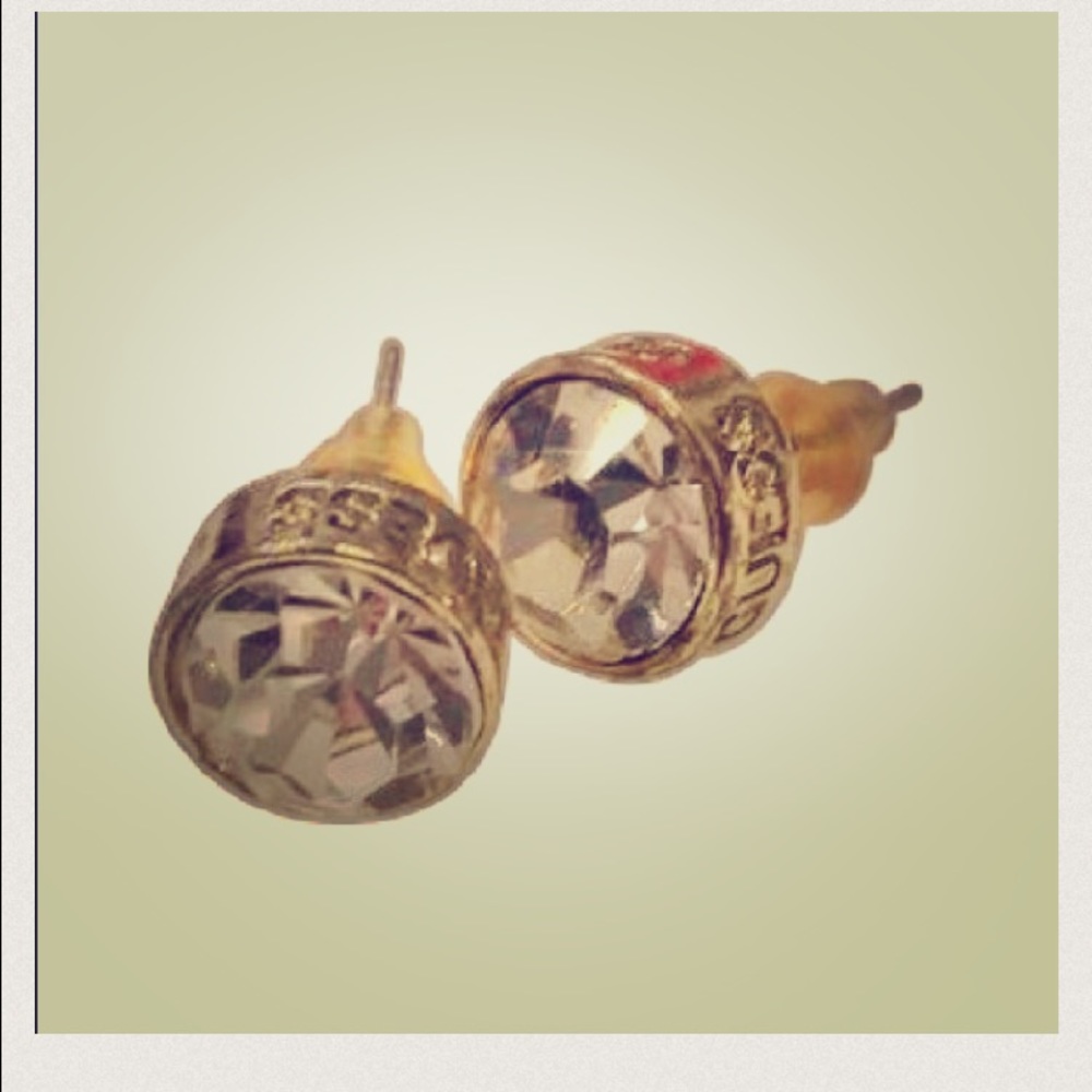 Guess stud earrings