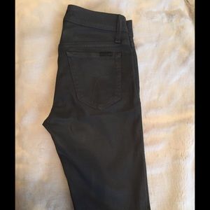 Gray Coated Joe's Jeans