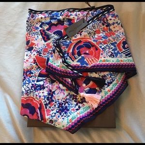 Louis Vuitton triangle scarf