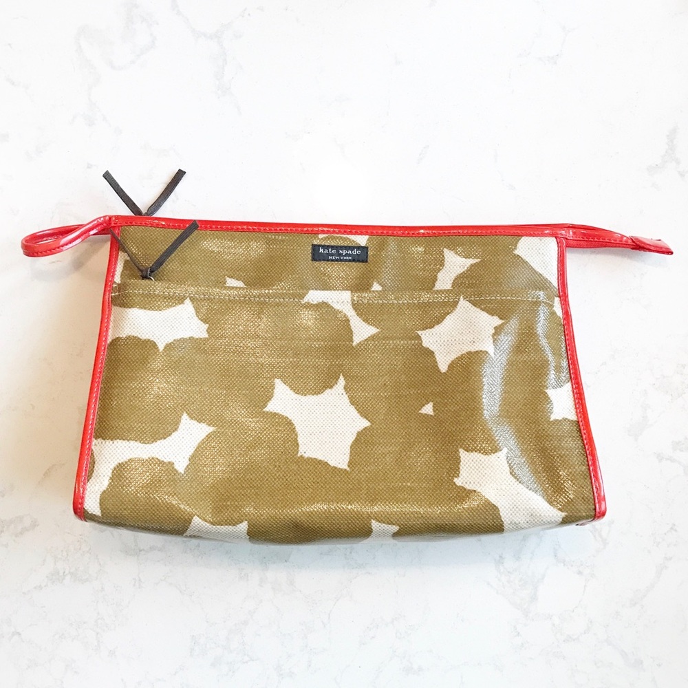 Kate Spade cosmetic case makeup bag