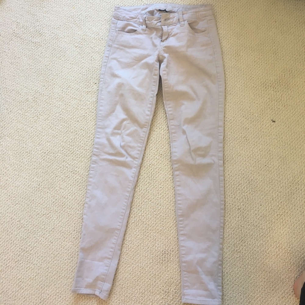 Light grey jeggings