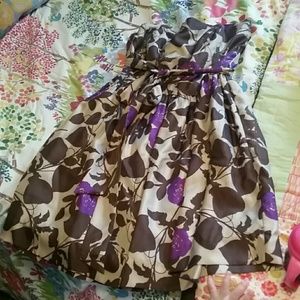 Floral cocktail dress