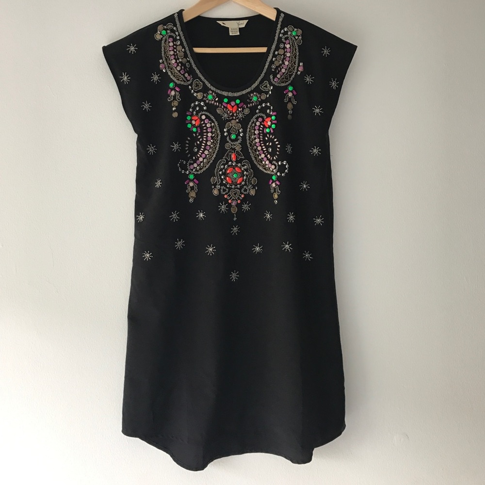 Beautiful beads work dress.