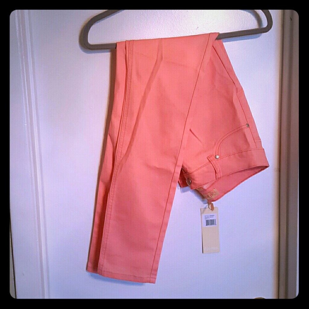 Soft, coral skinned jeans