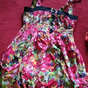 Floral mini dress