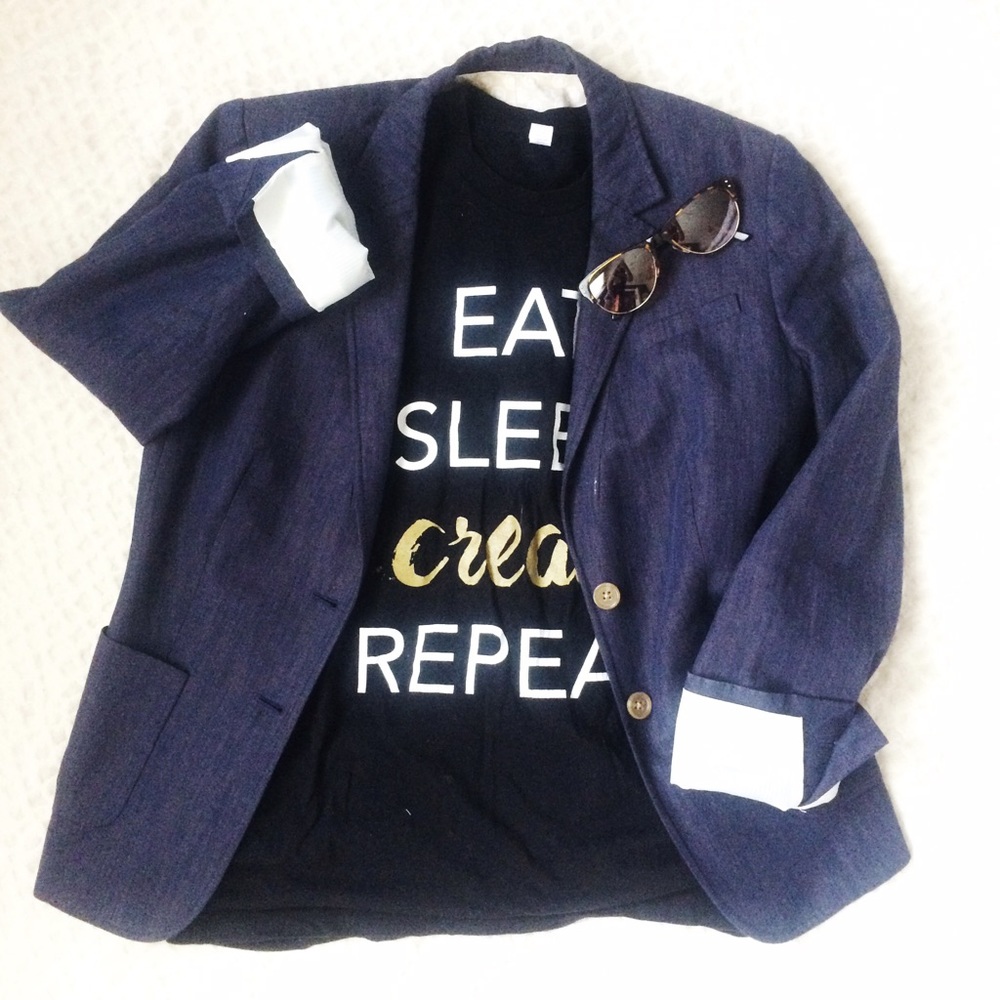 Banana Republic | Cotton Linen blend Blazer