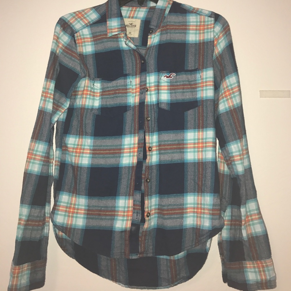 Flannel button up shirt