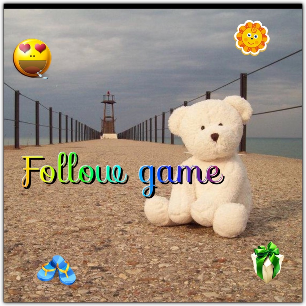 🎈🎈follow game🎈🎈 - Picture 1 of 2