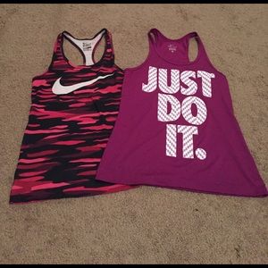 Bundle of Nike Tank Tops Small