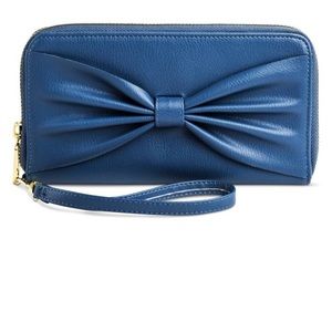 Blue wallet