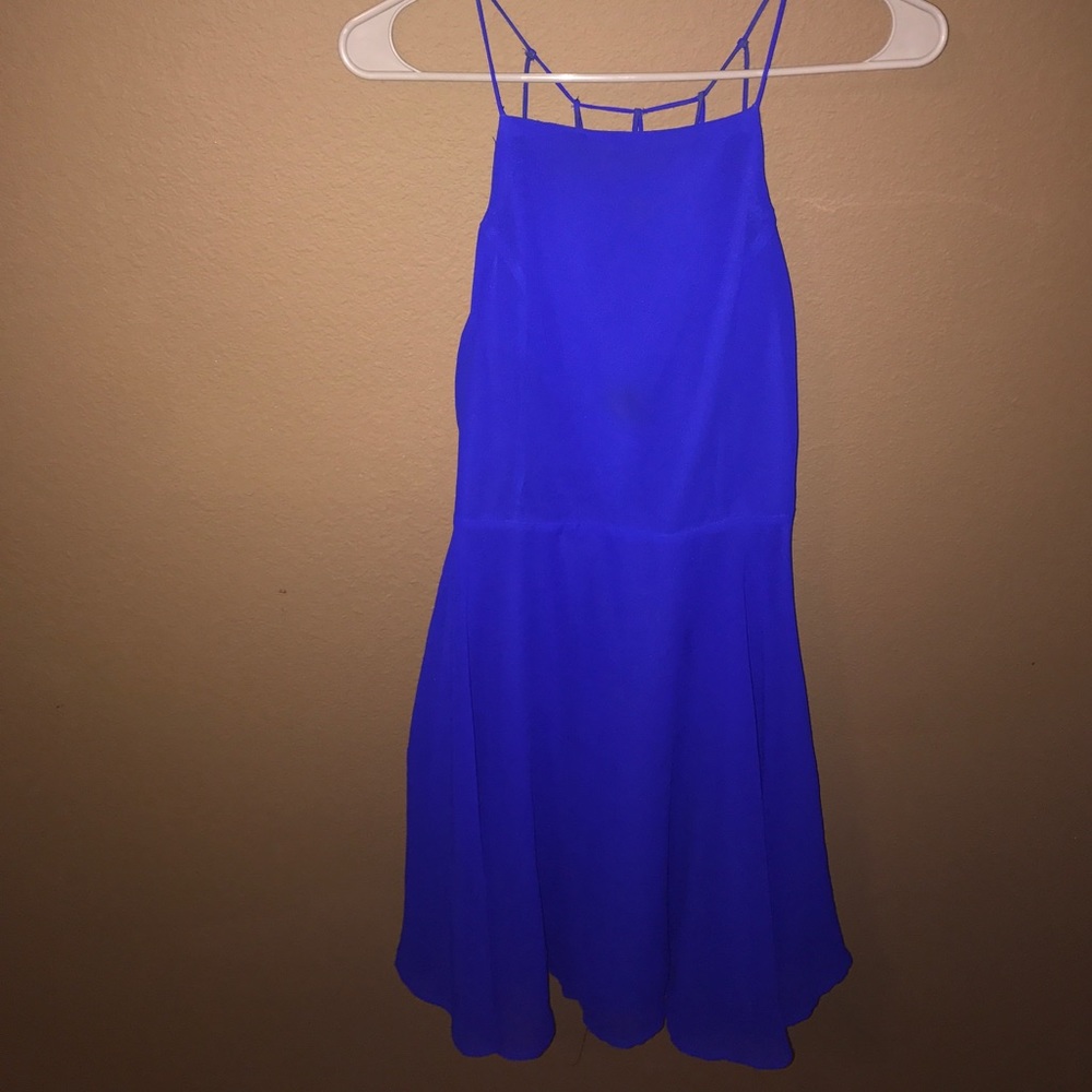 Royal blue Charlotte Russe dress