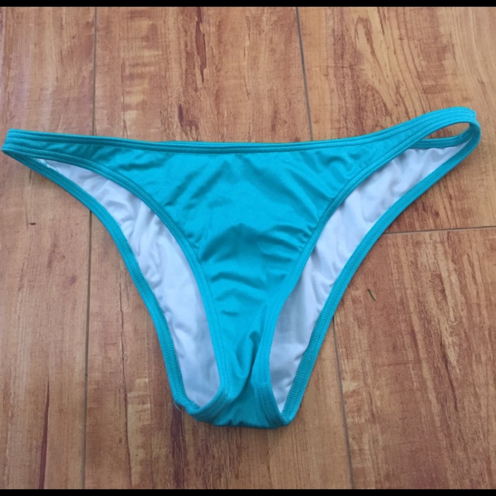 Aqua colored Victoria secret itsy bottoms