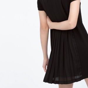 Back Pleated Dress by Zara