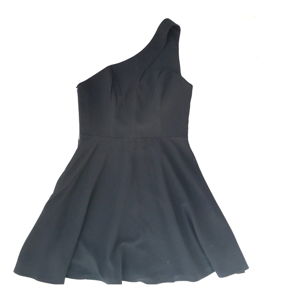 NBD Naven Twins one shoulder sweetheart mini dress