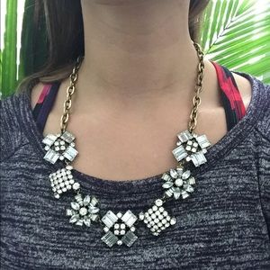 Jcrew rhinestone necklace