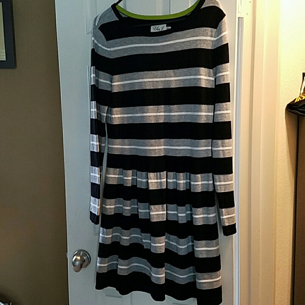 Long sleeve sweater dress