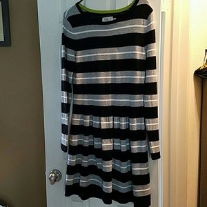 Long sleeve sweater dress