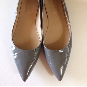 J Crew patent leather flats