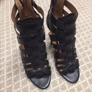 Nine West Gladiator Heels. Size 8. Like new.