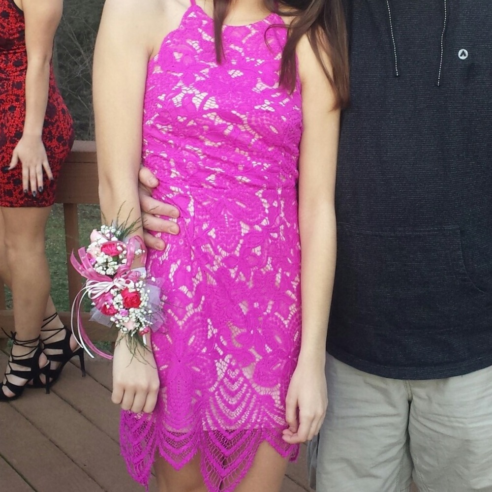 Magenta dress