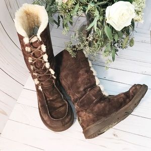Ugg Montclair Lace Front Boots