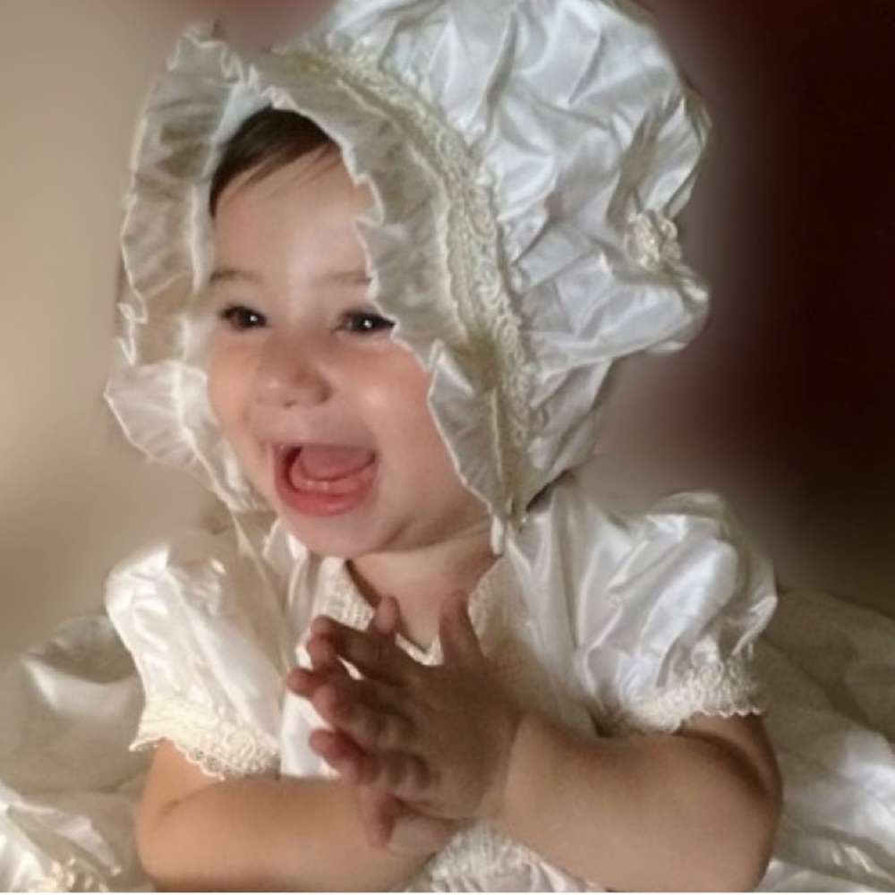👼🏼Little Things Mean A lot Gown -18 mo Worn 1x - Picture 3 of 3