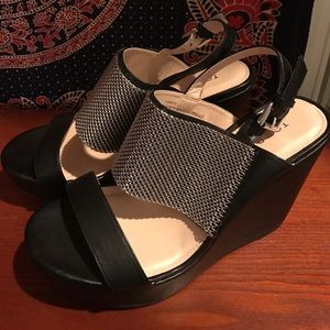 Awesome Black Platform Chain Torrid Heels