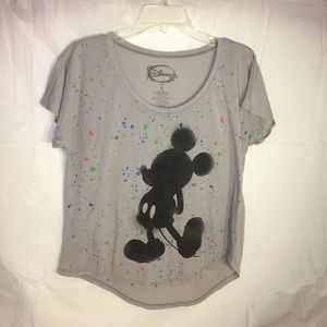 Disney Gray Mickey Mouse T-shirt