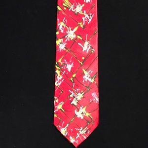 Original hand painted necktie