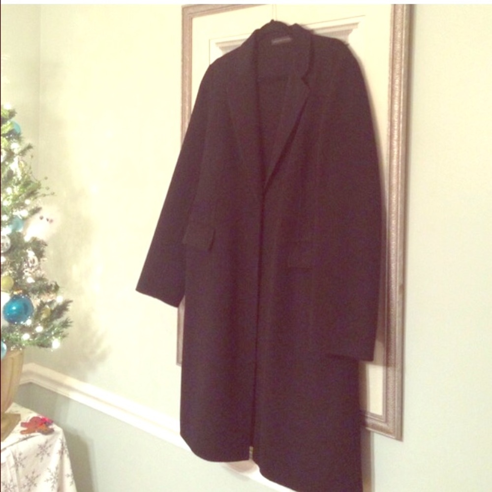 Cozy but not bulky one button car coat