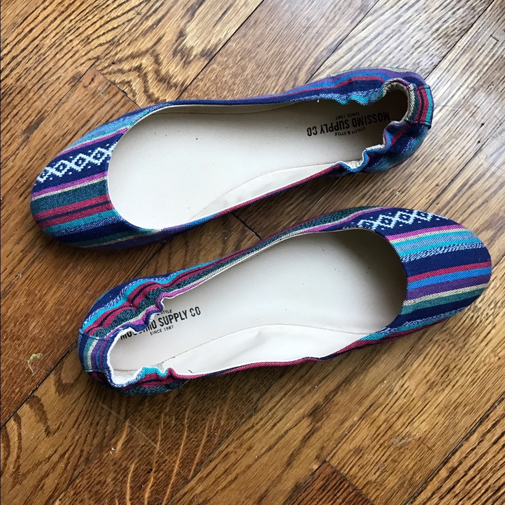 Hippie Boho Mossimo Flats 8.5